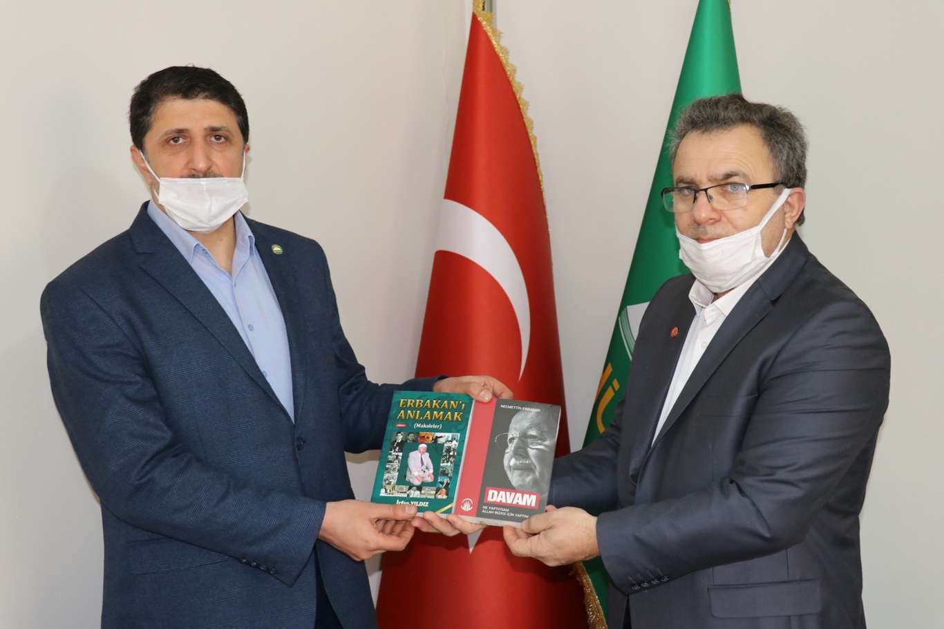 Saadet Partisi Malatya İl Başkanlığından HÜDA-PAR İl Başkanlığına ziyaret